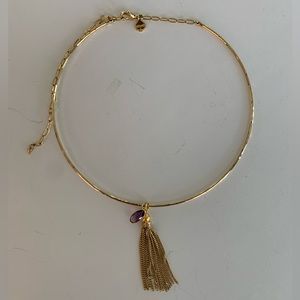 Stella & Dot adjustable loose choker style necklace